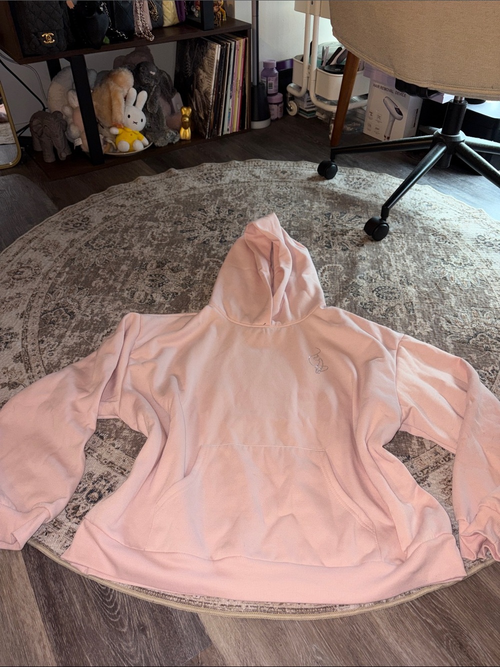 Women's Pink Babyphat Hoodie Sweatshirt